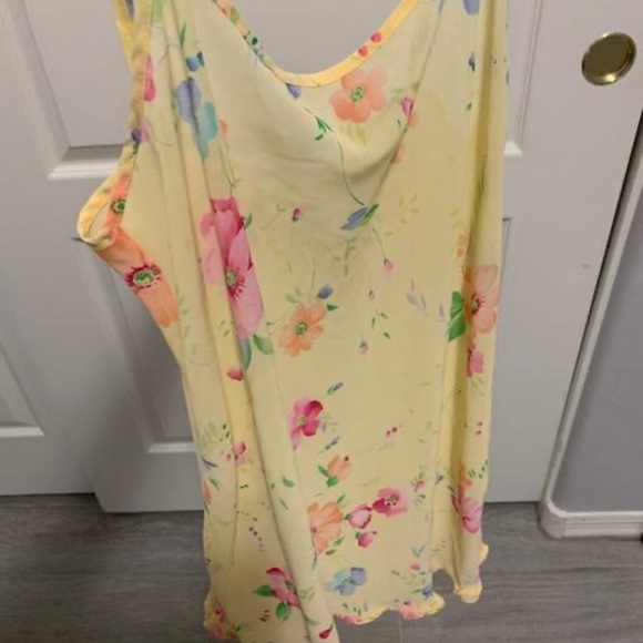 Victoria's Secret Other - LIKE NEW! Women's Victoria's Secret Yellow Floral Nightgown-SMALL